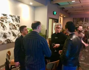 Members of the Denver Dental Study Club at a meeting