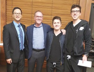 doctors at a Denver Dental Study Club event