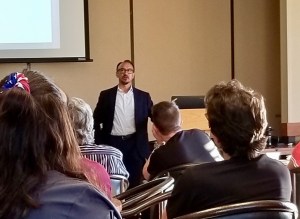 a presenter at a Denver Dental Study Club event