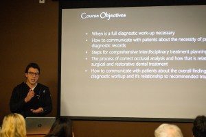 Doctor presenting 