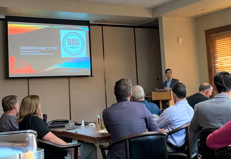 Dr. Douglas Hong presenting 